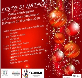 FESTA DI NATALE IN ORATORIO ! - Oratorio dei Chiostri